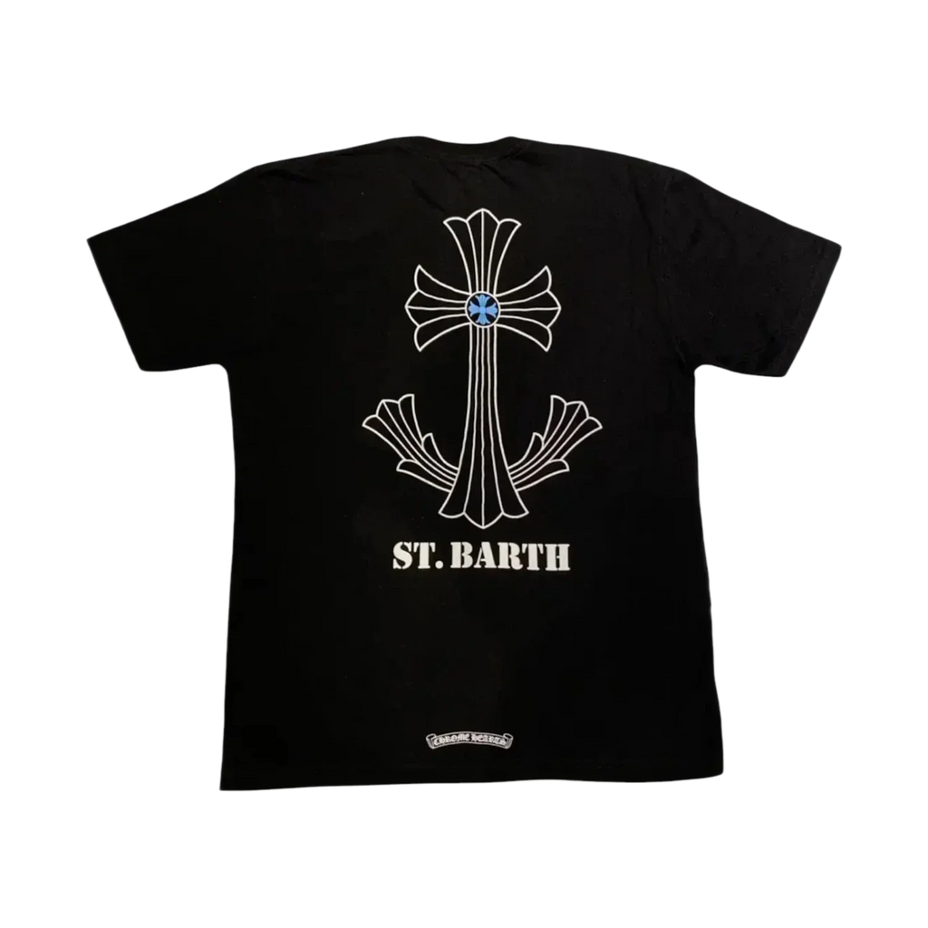 Chrome Hearts St. Barths Exclusive Anchor T-shirt Black/Blue