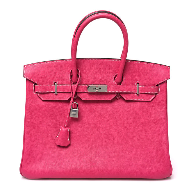 Epsom Candy Birkin 35 Rose Tyrien Tosca Hover Image