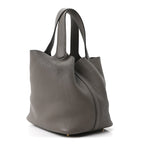 Taurillon Clemence Picotin Lock 22 MM Gris Asphalte