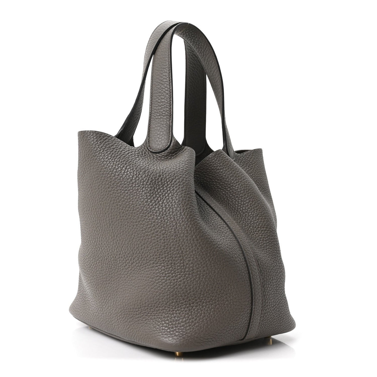 Taurillon Clemence Picotin Lock 22 MM Gris Asphalte