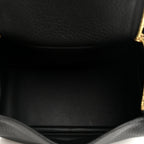 Taurillon Clemence Mini Lindy 20 Black