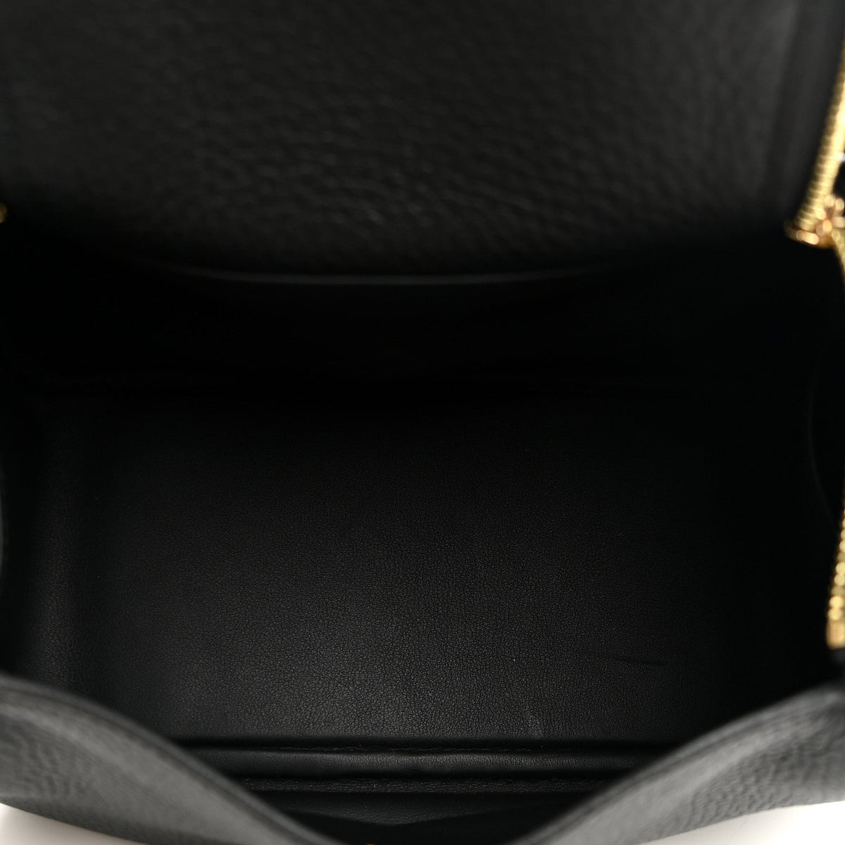 Taurillon Clemence Mini Lindy 20 Black