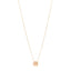 18K Rose Gold Diamond Extrait de Camélia Pendant Necklace