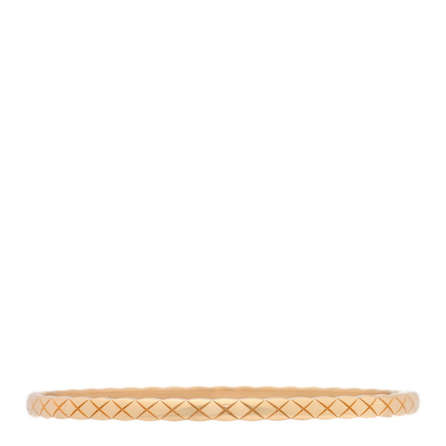 18K Yellow Gold Mini Coco Crush Bangle Bracelet L Main Image