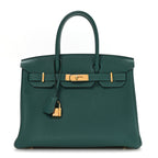 Togo Birkin 30 Malachite