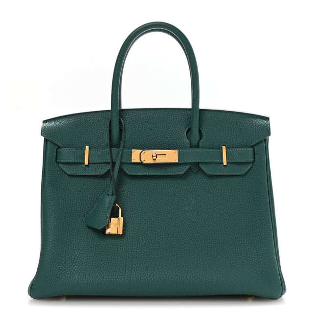 Togo Birkin 30 Malachite Hover Image