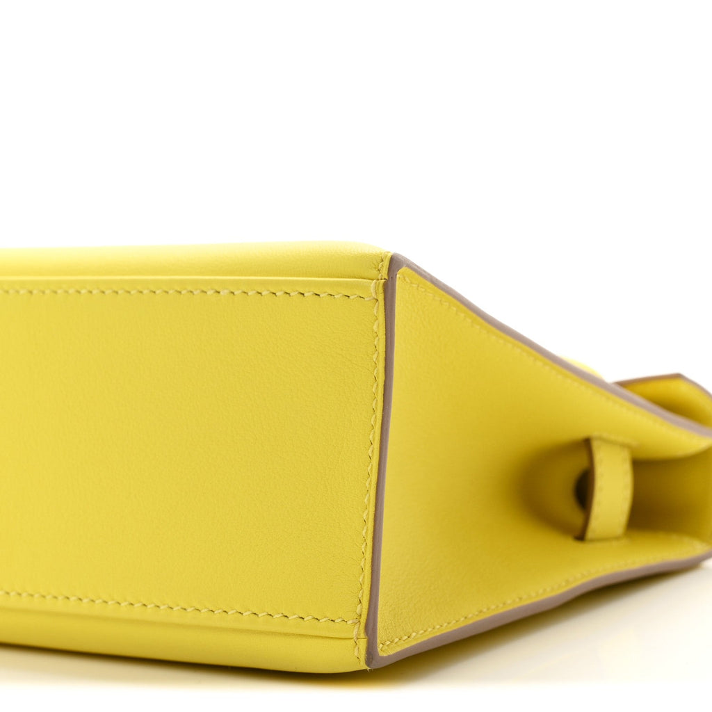 Swift Kelly Pochette Clutch Lime