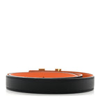 Swift Epsom 24mm Constance H Belt 85 34 Black Orange