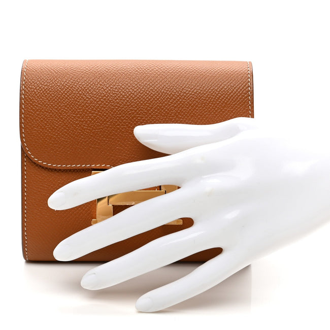Epsom Constance Short Wallet Gold Main Image
