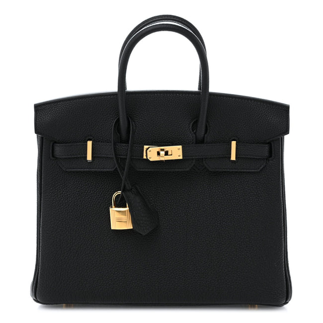 Togo Birkin 25 Black Hover Image