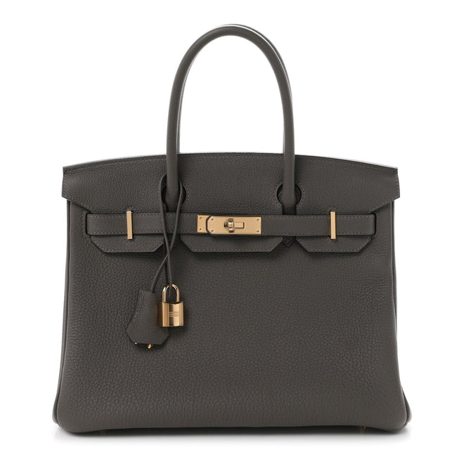 Togo Birkin 30 Gris Meyer Hover Image