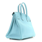 Togo Birkin 30 Bleu Saint Cyr
