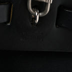Toile Vache Calfskin Herbag 30 PM Backpack Black