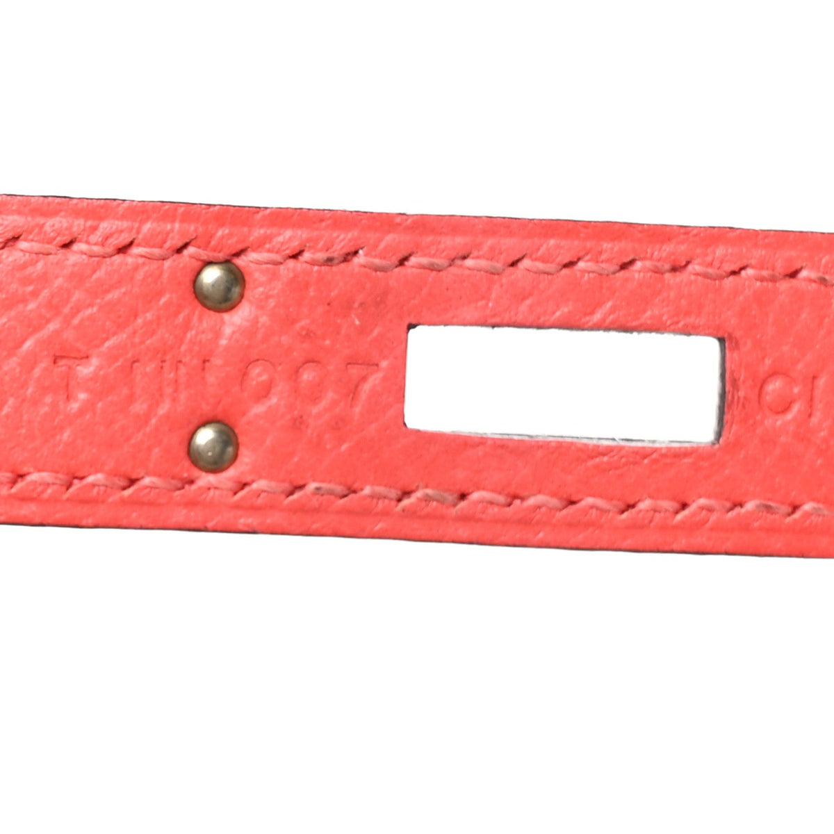 Epsom Kelly Cut Clutch Pochette Rose Jaipur
