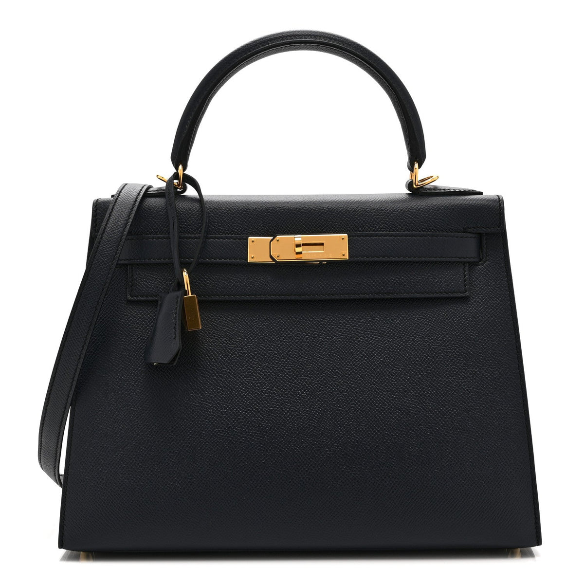 Epsom Kelly Sellier 28 Bleu Indigo