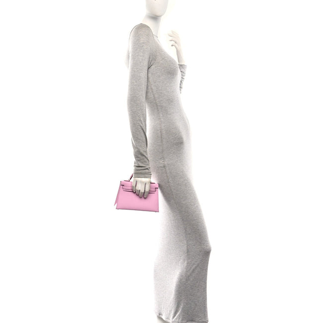 Epsom Mini Kelly Sellier 20 Mauve Sylvestre Main Image