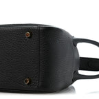 Taurillon Clemence Mini Lindy 20 Black