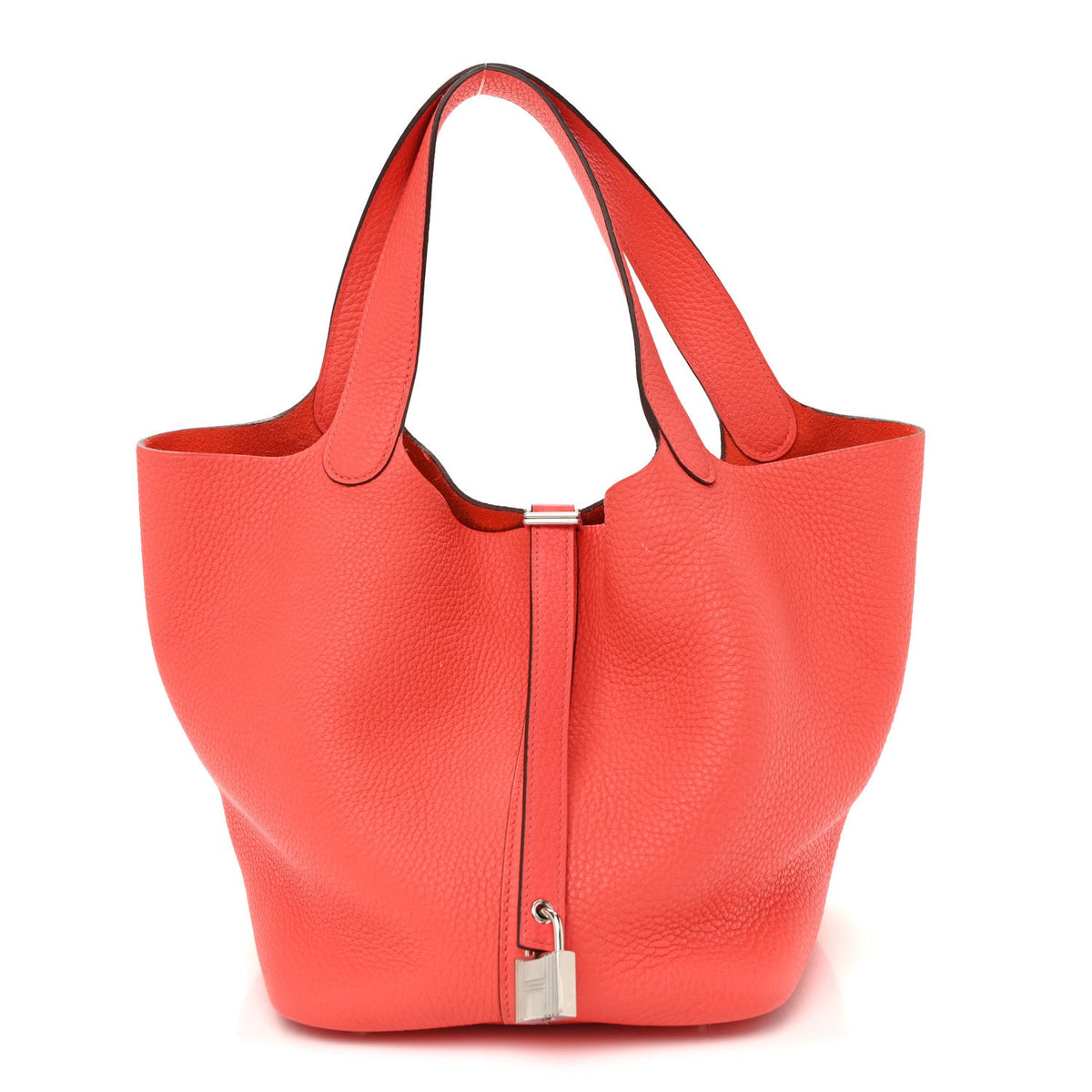 Taurillon Clemence Picotin Lock 22 MM Rose Jaipur