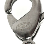 Crystal CC Lucky Symbols Choker Necklace Silver