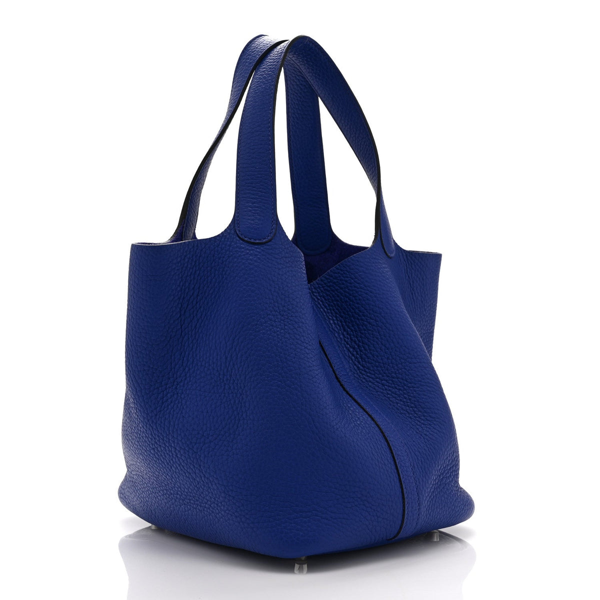 Taurillon Clemence Picotin Lock 22 MM Bleu Electrique