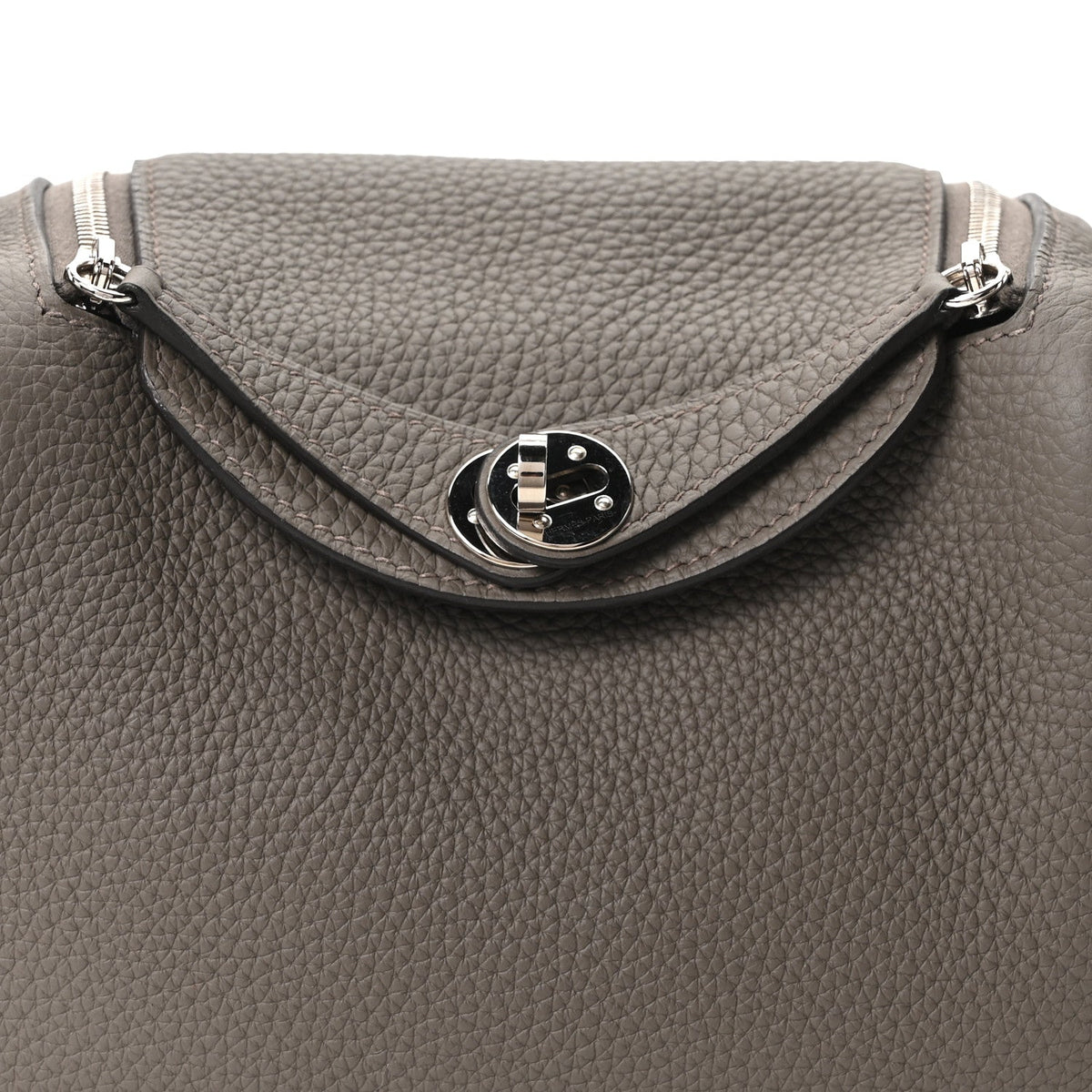 Taurillon Clemence Mini Lindy 20 Etain