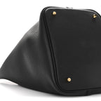 Taurillon Clemence Picotin Lock 22 MM Black
