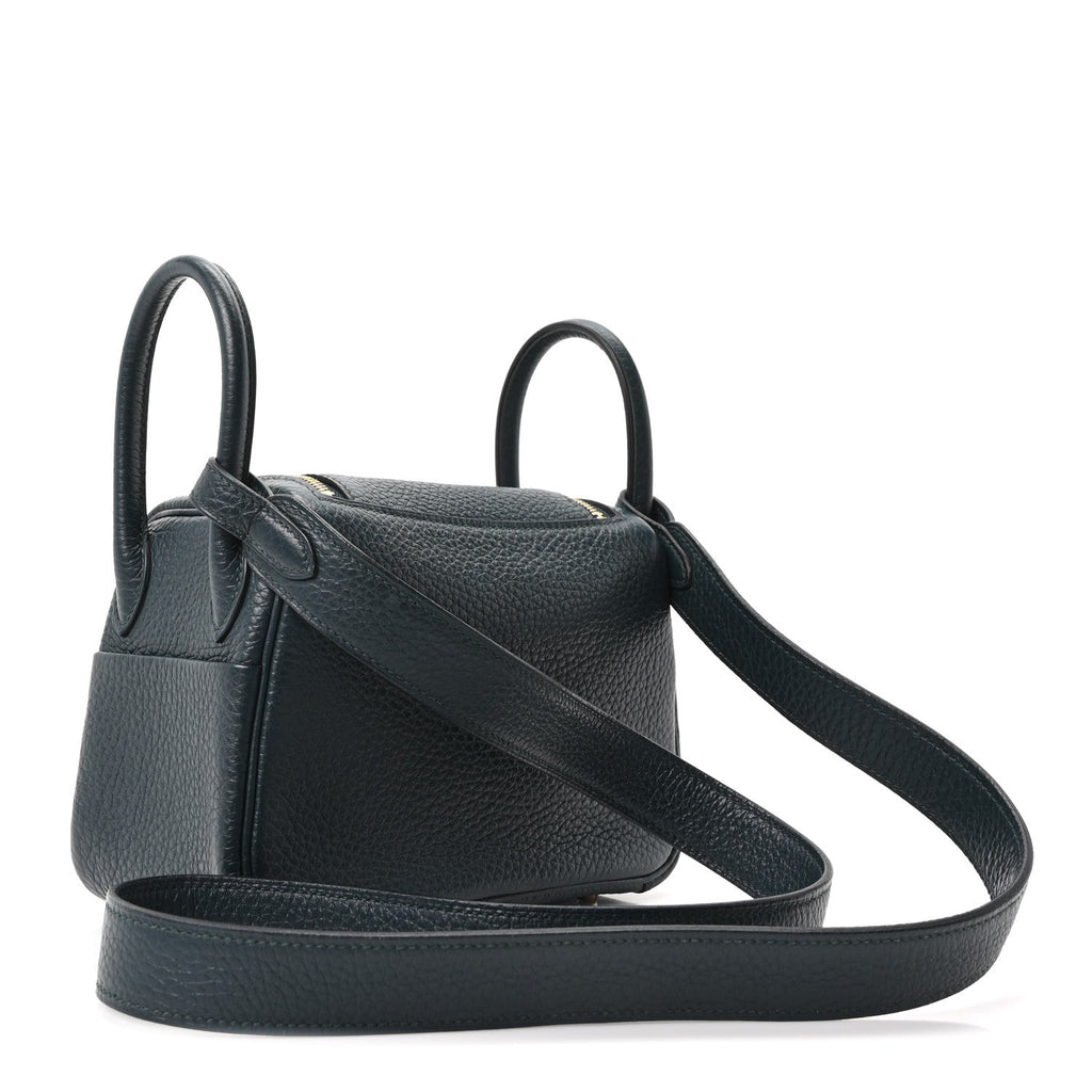Taurillon Clemence Mini Lindy 20 Vert Cypress
