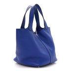 Taurillon Clemence Picotin Lock 18 PM Bleu Electrique