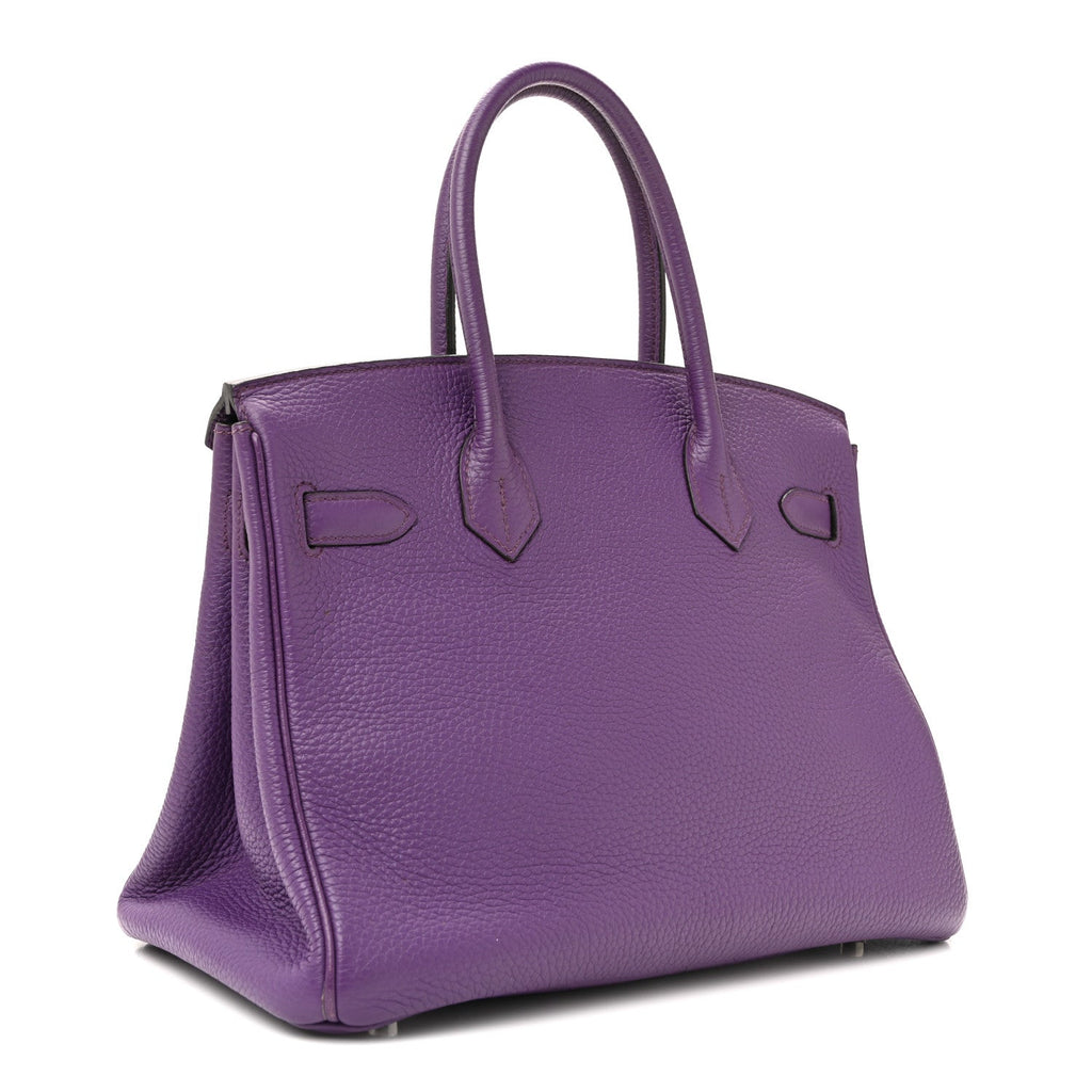 Taurillon Clemence Birkin 30 Ultraviolet