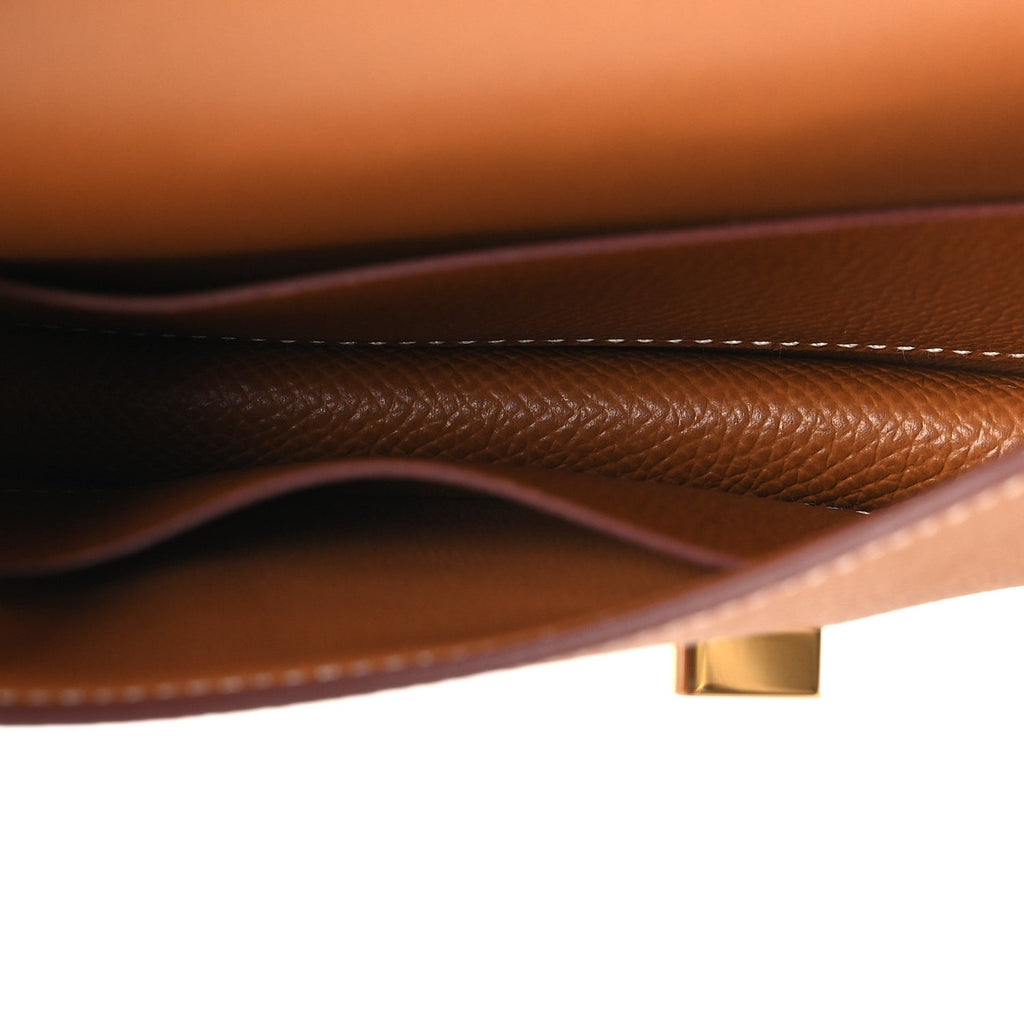 Epsom Constance Slim Wallet Gold