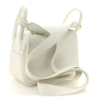 Taurillon Clemence Mini Lindy 20 New White