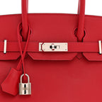 Epsom BIRKIN 30 Rouge Casaque