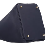 Taurillon Clemence Picotin Lock 22 MM Bleu Nuit