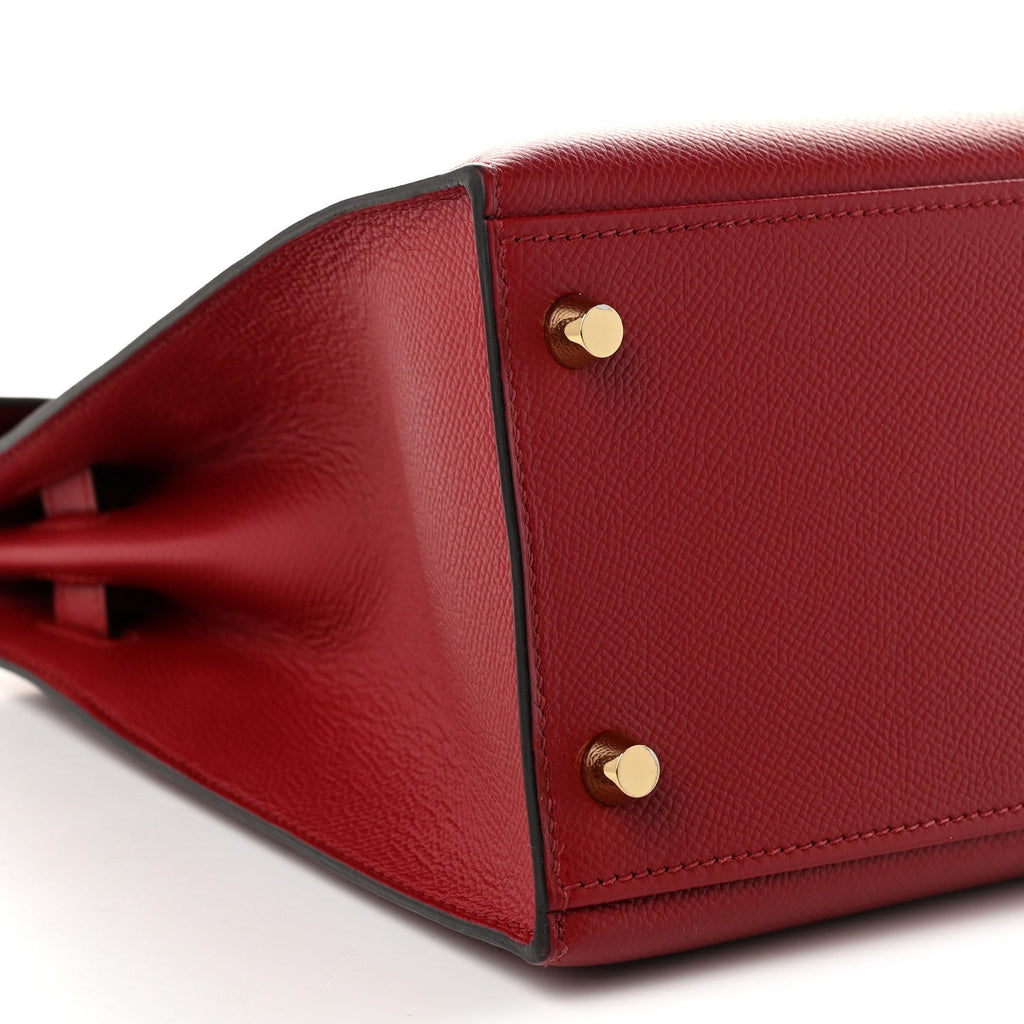 Epsom Kelly Sellier 28 Rouge Grenat