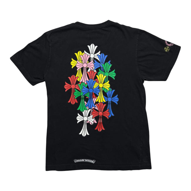 Chrome Hearts Multi Color Cross Cemetery T-shirt Black Hover Image