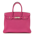 Togo Birkin 30 Rose Pourpre