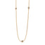 Pearl CC Camellia Long Necklace Gold