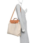 Toile Vache Calfskin Herbag 39 MM Natural
