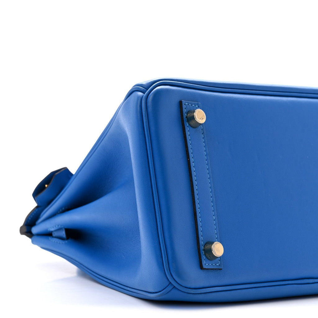 Swift Birkin 25 Bleu Hydra