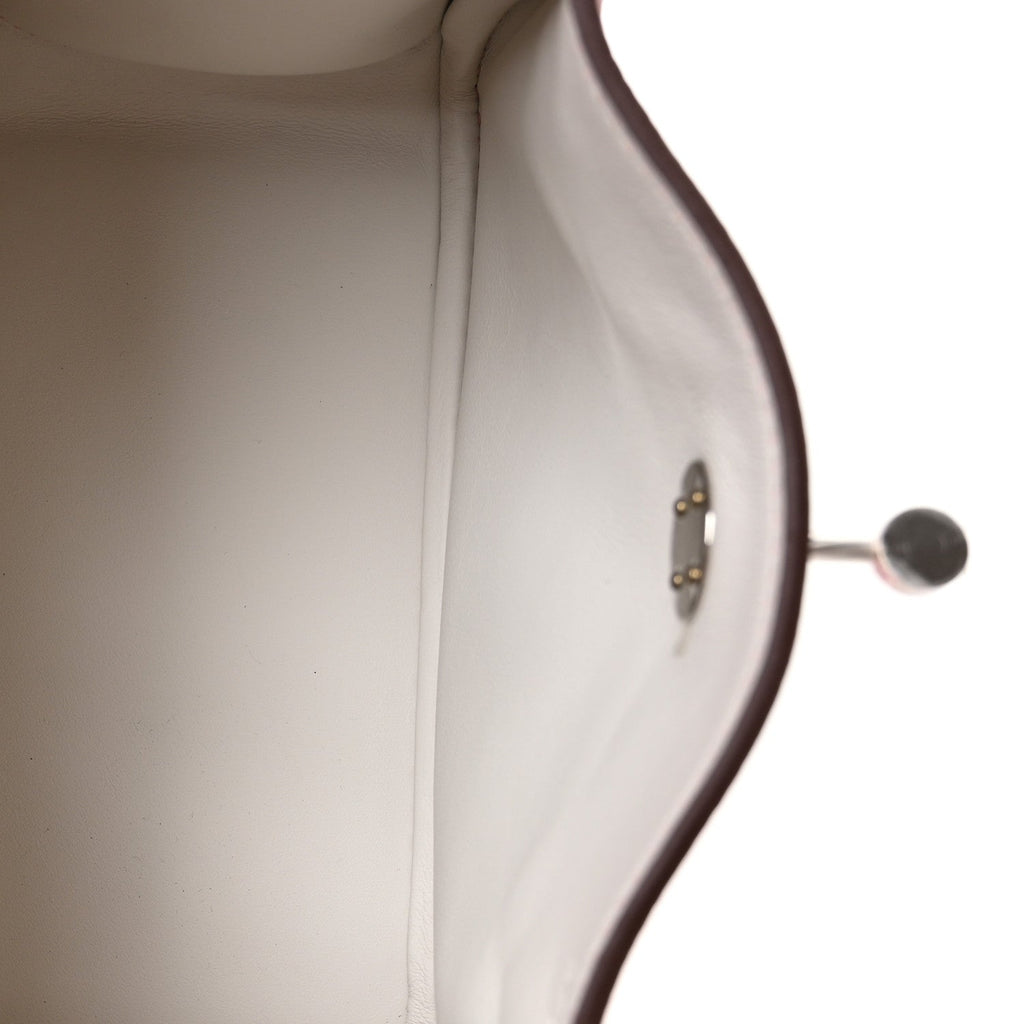 Taurillon Clemence Verso Mini Lindy 20 Rose Sakura Gris Perle