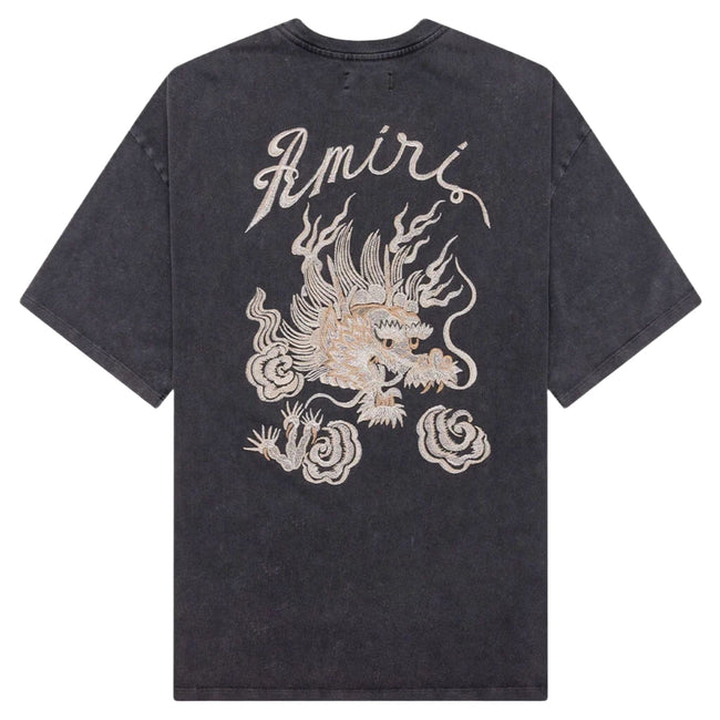 Amiri Dragon Oversized T-Shirt Grey Main Image
