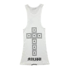 Chrome Hearts Vintage Malibu Exclusive Cross Tank Top White