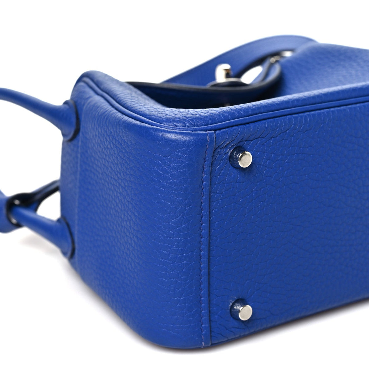 Taurillon Clemence Mini Lindy 20 Bleu Electrique