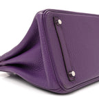 Taurillon Clemence Birkin 30 Ultraviolet
