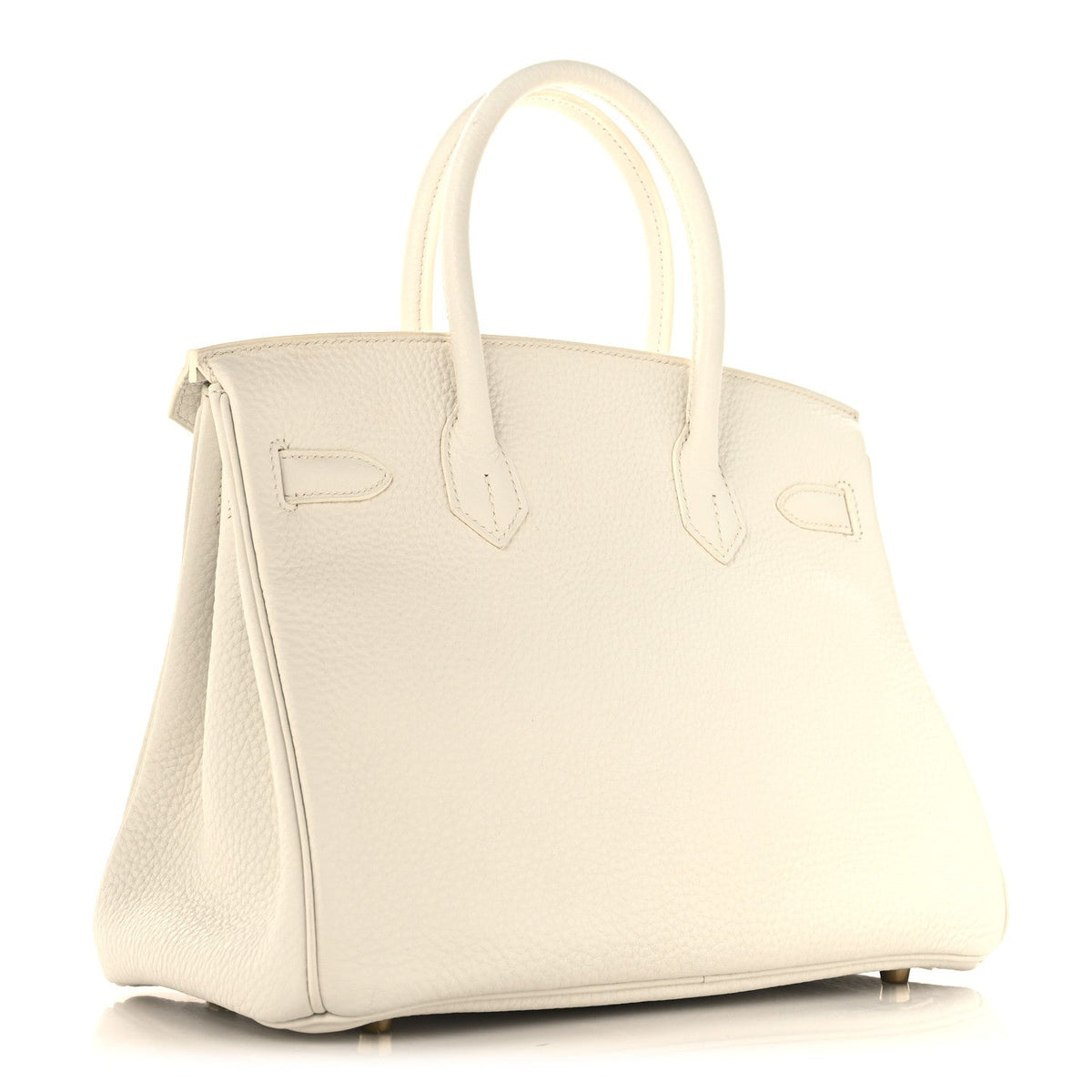 Taurillon Clemence Birkin 30 White