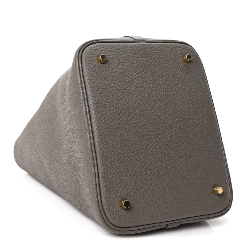 Taurillon Clemence Picotin Lock 22 MM Gris Asphalte