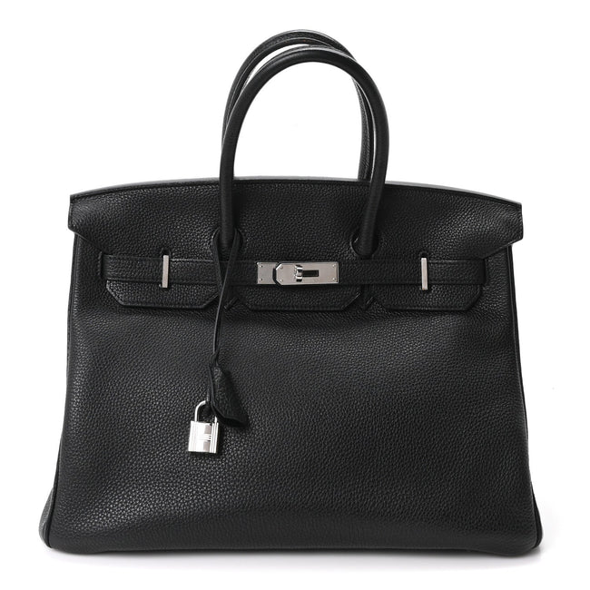 Togo Birkin 35 Black Hover Image
