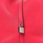 Taurillon Clemence Picotin Lock 22 MM Rose Extreme