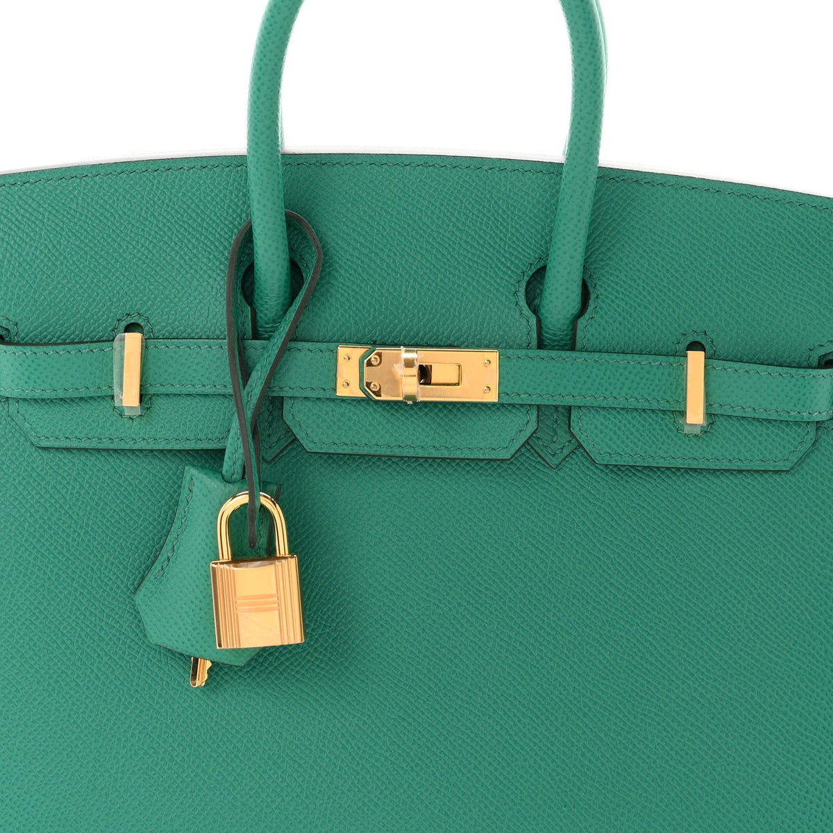 Epsom Birkin Sellier 25 Vert Jade