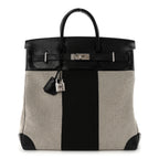 Hunter Criss Viking Evergrain Flag HAC Birkin 40  Ecru Black
